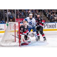 Belleville Senators goaltender Malcolm Subban and defenceman Jorian Donovan